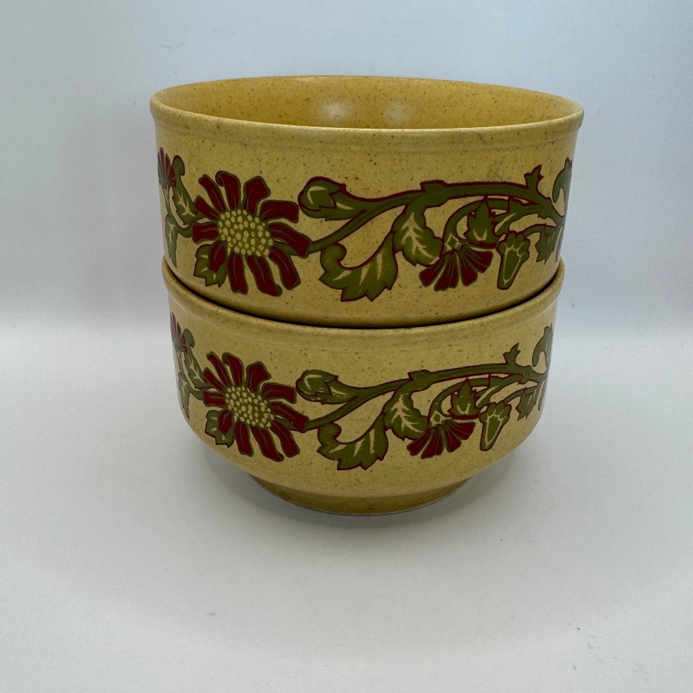 Kiln Craft English Ironstone "Bacchus" bowls - set of 2.